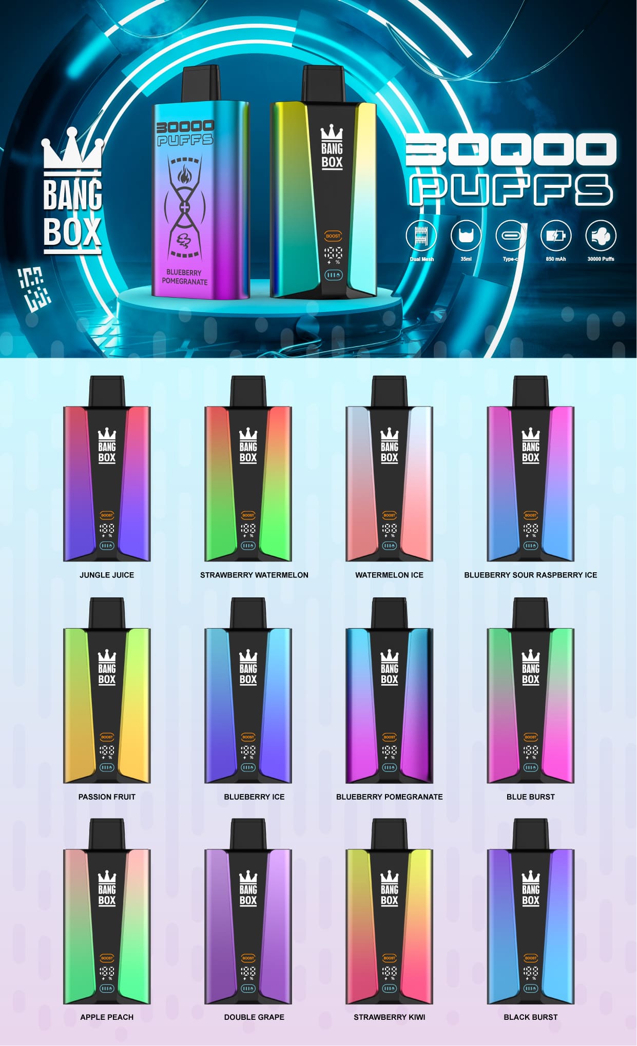 Bang Vape Disposable 30000 Puffs Wholesale