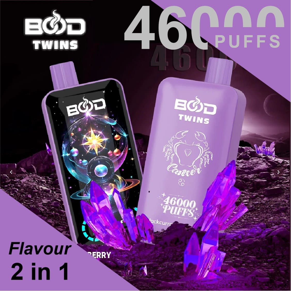 Best Bood Twins 46000 Puff Disposable Vape