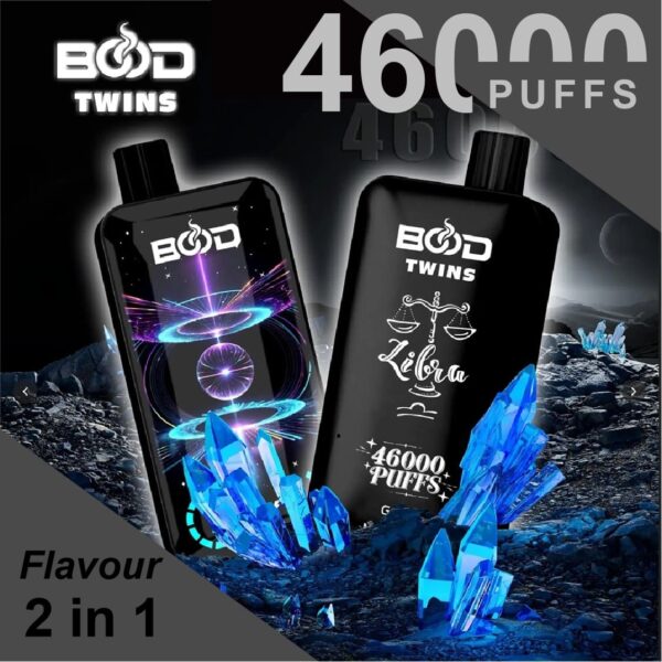 Bood Twins 46000 Puff Dual Flavor Disposable Vape