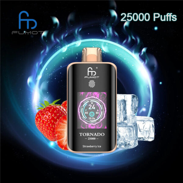 RandM Vape Fumot 25000 Strawberry Ice Fumot Vape