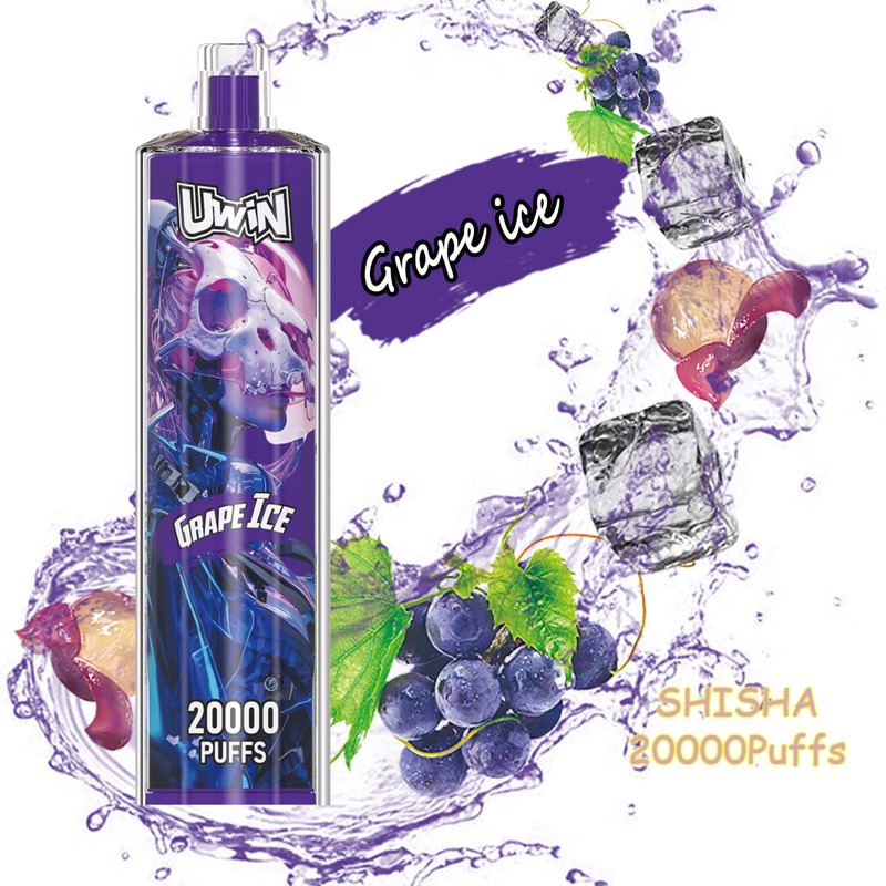 UWIN VAPES HOOKAH Crystal 20000 Puffs Grape ice