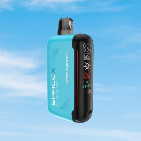 VAPME SPACEX 22000 Puffs Blue razz lemoonade