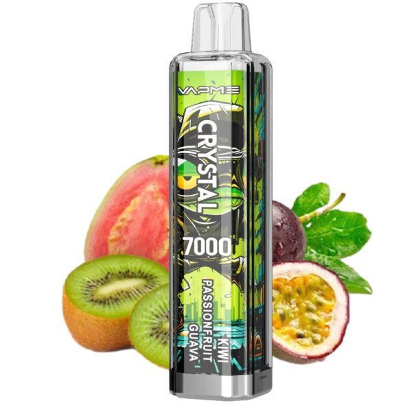 Vapme Crystal 7000 Kiwi Passionfruit guava