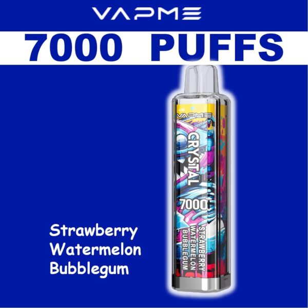 Vapme Crystal 7000 Puffs Disposable Vape Wholesale