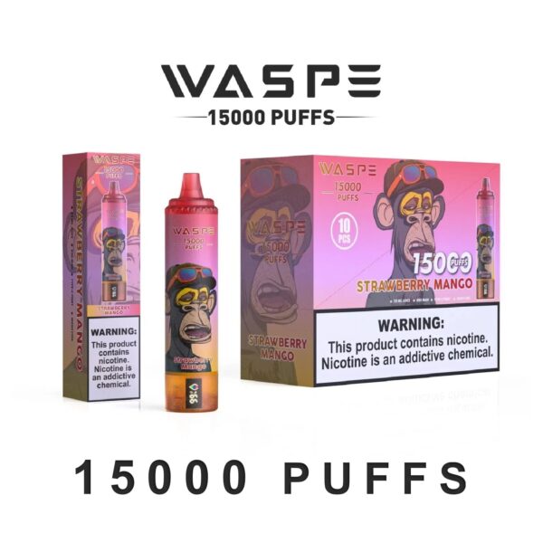 WASPE 15000 15k Puffs Wholesale Vape Bulk Buy