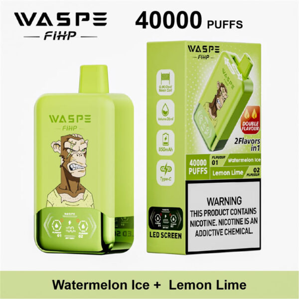 WASPE 40000 Puffs Double Taste Disposable Vape