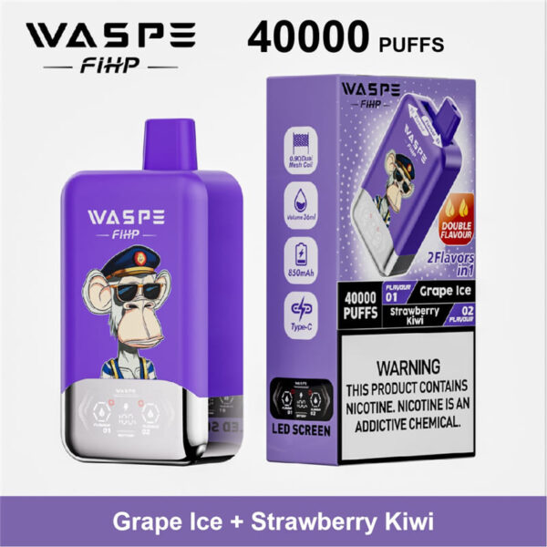 WASPE 40000 Puffs Double Taste Disposalbe Vape