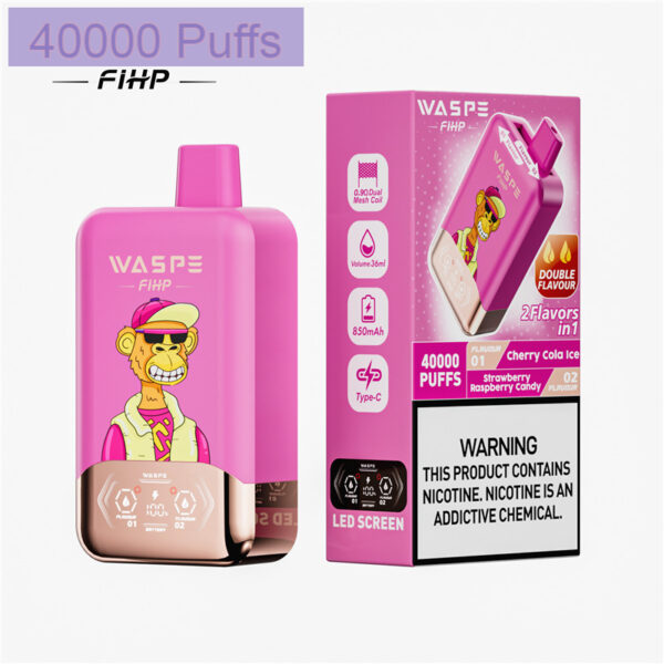 WASPE FIHP VAPE 40000 Puffs Bulk Price Vape