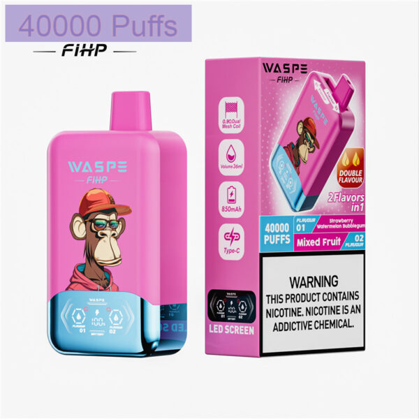 WASPE FIHP VAPE 40000 Puffs Good Sale Vape