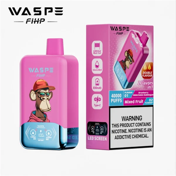 Bulk Buy Waspe 40000 Puffs Disposable Vape