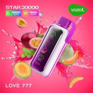 Vozol Star 20000 Puff Disposable Vape Love 777 Flavor