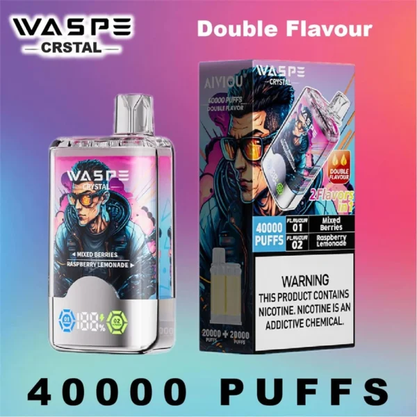 WASPE 40000 Puffs Crystal Disposable Vape Wholesale Price