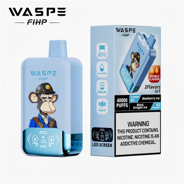 Waspe 40000 Puffs Disposable Vape 20mg Nicotine