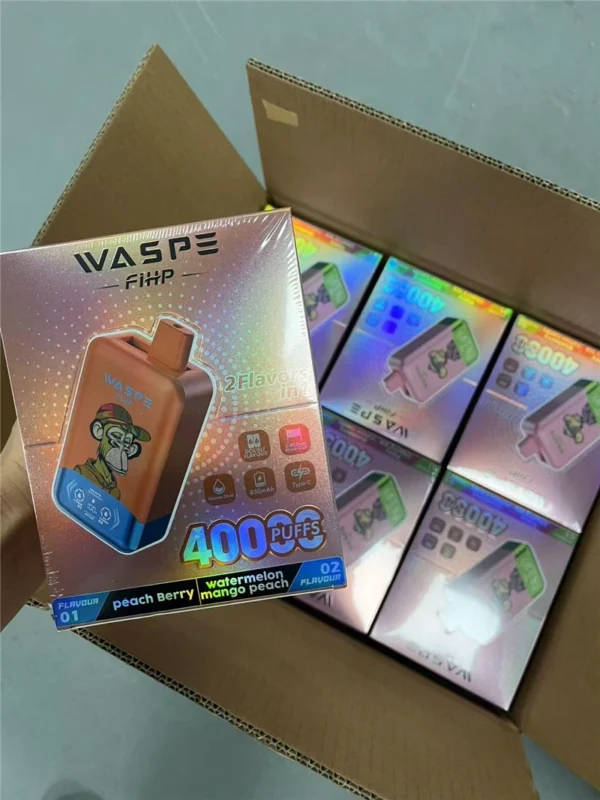 Waspe 40000 Puffs Disposable Vape Flavor List